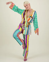 Me369 - Bailey Straight Leg Track Pants - s / Artisan