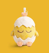 Pip the Egg Fuzzie Plush Tumbler, studio shot