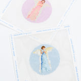 Blue Angel Beginner Needlepoint Kit by Anne Neilson Home