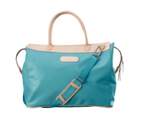 Jon Hart Design - Travel - Burleson Bag - Ocean Blue Coated