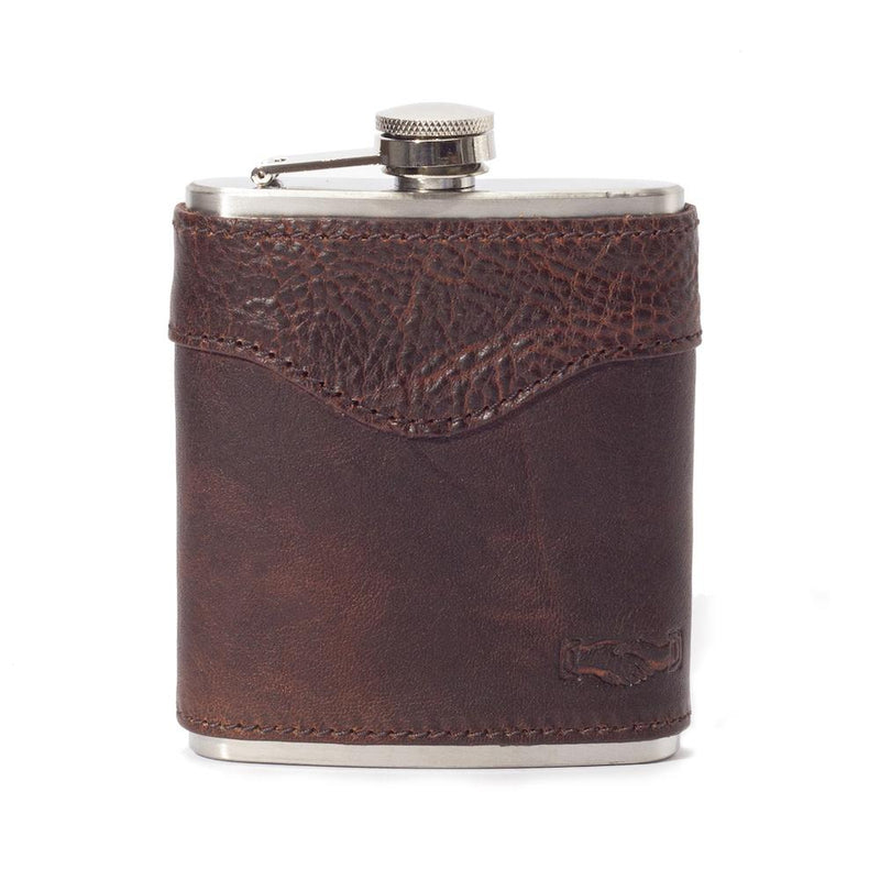 Campaign - Collection - Leather Flask - Whiskey