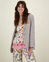 Me369 - Freya Checks Jacket - s / Hello