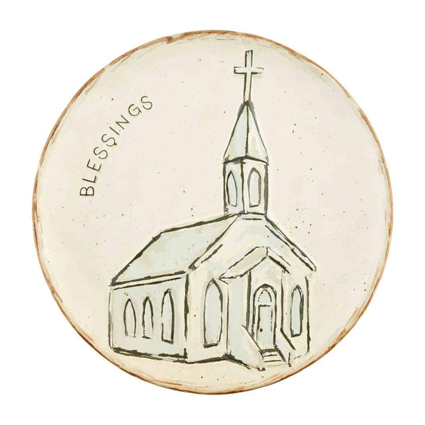 Mudpie - Dish - Church Blessing Platter