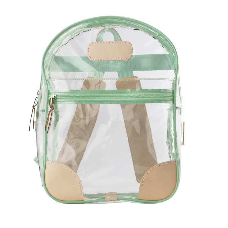 Jon Hart Design - Backpack - Clear - Mint Webbing