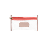 Jon Hart Design - Clear Pouch - Coral Webbing