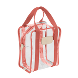 Jon Hart Design - Travel - Clear Shag Bag - Coral Webbing