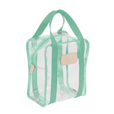 Jon Hart Design - Travel - Clear Shag Bag - Mint Webbing