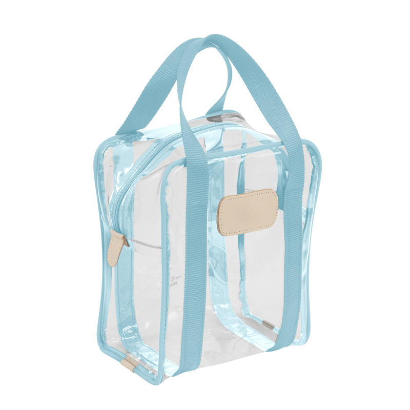 Jon Hart Design - Travel - Clear Shag Bag - Ocean Blue