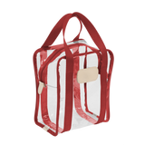 Jon Hart Design - Travel - Clear Shag Bag - Red Webbing