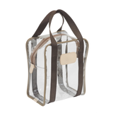 Jon Hart Design - Travel - Clear Shag Bag - Saddle Webbing