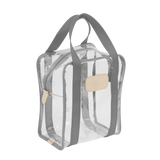 Jon Hart Design - Travel - Clear Shag Bag - Slate Webbing