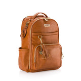Itzy Ritzy - Cognac Boss Plus™ Backpack Diaper Bag