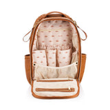 Itzy Ritzy - Cognac Boss Plus™ Backpack Diaper Bag