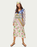 ME369 Violet Markers Dress