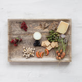Etched Charcuterie Mango Wood Serving Board by Creative Co-op