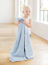 Little Giraffe - Chenille Baby Blanket: Unboxed / Silver