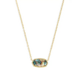 Kendra Scott - Elisa Gold Pendant Necklace - Abalone Shell