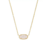 Kendra Scott - Elisa Gold Pendant Necklace - Iridescent