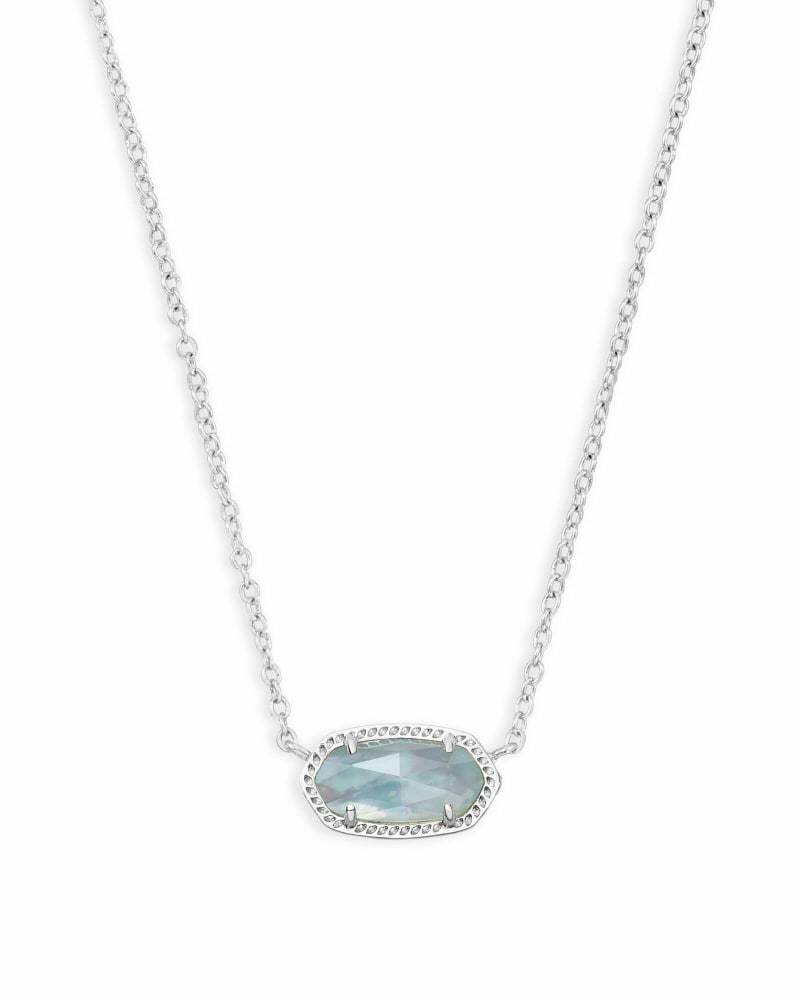 Kendra Scott - Elisa Pendant Necklace In Silver - Light