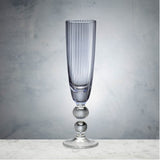 Beatriz Ball - Glasses - Glass Venice Champagne Flute Blue