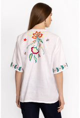 Johnny was - Averi Easy V-neck