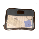 Jon Hart Design - Jh Clear Folio - Smoke Canvas