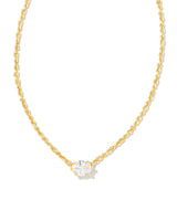 Cailin Gold April Pendant Necklace by Kendra Scott
