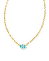 Cailin Gold March Pendant Necklace by Kendra Scott