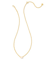Cailin Gold October Pendant Necklace by Kendra Scott