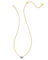 Cailin Gold December Pendant Necklace by Kendra Scott