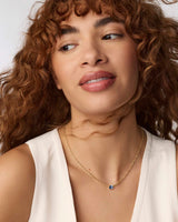 Cailin Gold December Pendant Necklace by Kendra Scott