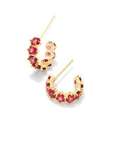 Cailin Gold January Huggie Earrings by Kendra Scott