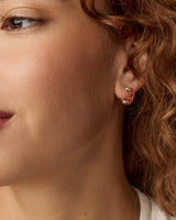 Cailin Gold January Huggie Earrings by Kendra Scott