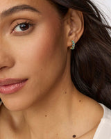Cailin Gold March Huggie Earrings by Kendra Scott