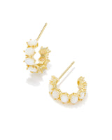 Cailin Gold June Huggie Earrings by Kendra Scott