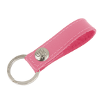 Jon Hart Design - Travel - Key Ring - Hot Pink Leather