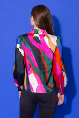 Phoebe Top in Solar Vines - image 4