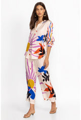 Johnny was - Yasmin Cropped Easy Pant