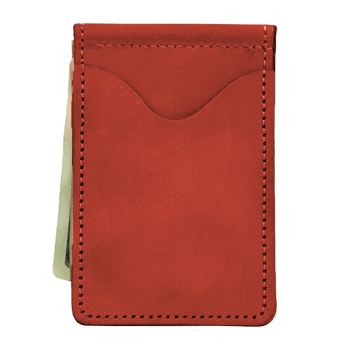 Jon Hart Design - Travel - Mcclip - Cherry Leather