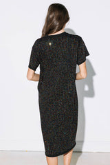 Queen of Sparkles - Dress - Multi Rhinestone Active Midi