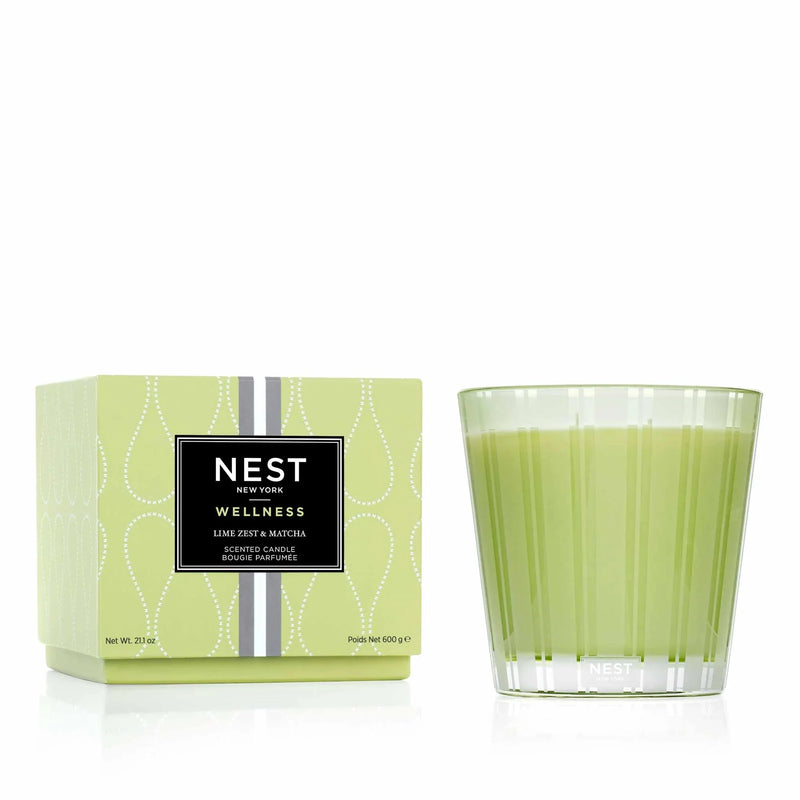 Nest Candle - 3-wick - Lime Zest & Matcha