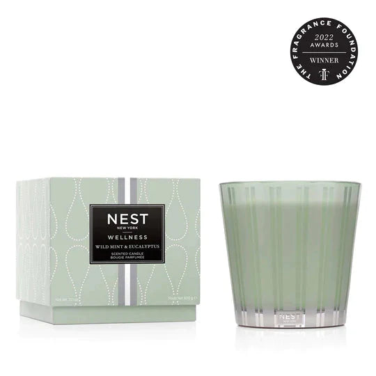 Nest Candle - 3-wick - Wild Mint & Eucalyptus