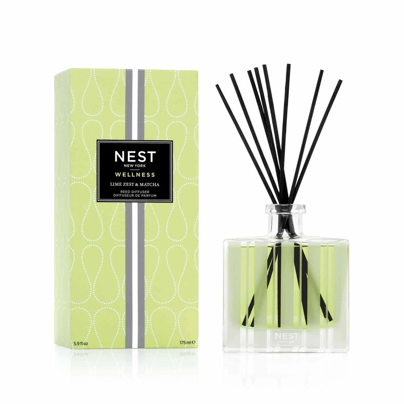 Nest Candle - Diffuser - Reed - Lime Zest & Matcha