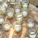 Jan Barboglio - Votives - Pequeñas Acanaladas Set of 6