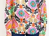 Gaby Suzany Multicolor Silk Shirt