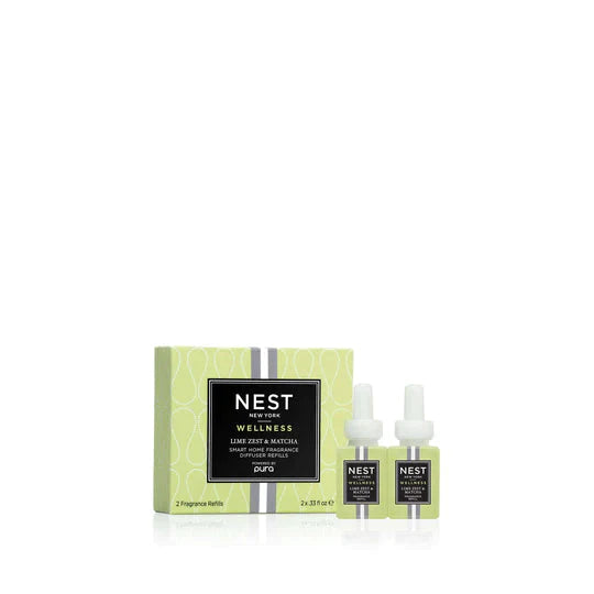 Nest Candle - Diffuser - Pura Refill Pods - Lime Zest &