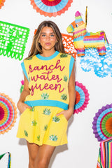 Queen of Sparkles - Top - Ranch Water Tee