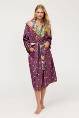 Johnny Was Aditi Reversible Robe - Fabiana Scarf, reversed, front