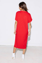 Queen of Sparkles - Dress - Rhinestone Active Midi