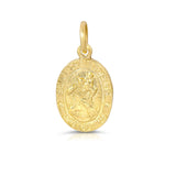 Mini Saint Christopher Charm Necklace by Joy Dravecky